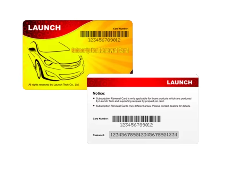 X-431 Launch Renewal Card 2 Years