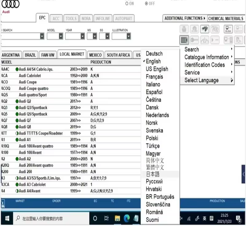 ETKA 8.3/8.5 Group Vehicles Catalog by the Volkswagen Group