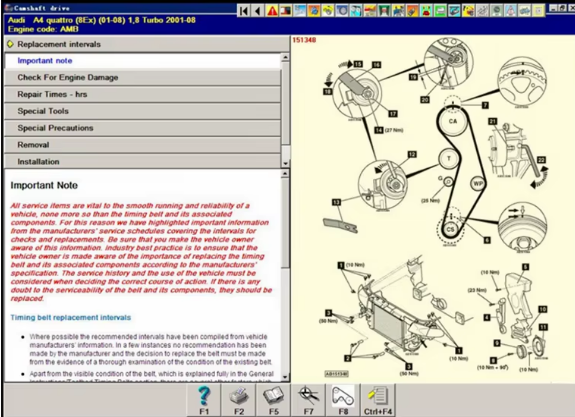 Autodata 3.45 software